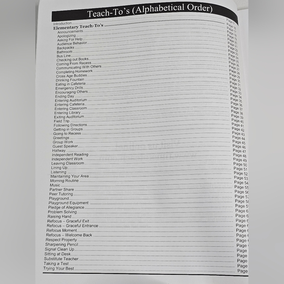 Teach-To’s 100 Behavior Lesson Plans and Essential Advice Book by Rick Dahlgren - Picture 8 of 9